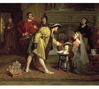 PMEFGJDPE Famoso Prints Sobre Lienzo Impresión de Carteles il vivaio reale di Marcus Stone para la Decoración del Hogar del Dormitorio 60x90cm