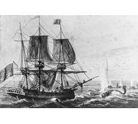 PMEFGJDPE Impresiones de Lienzo Impresion Arte Pared Rifornire la dispensa della nave con il merluzzo al largo di Terranova di Pavel Petrovich Svinin para la Decoración del Hogar de la Oficina 60x90cm