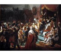 PMEFGJDPE Impresiones de Lienzo Prima distribuzione delle croci della Legion d'onore alla chiesa degli Invalides di Jean Baptiste Debret para la Decoración del Hogar de la Oficina 60x90cm