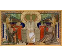 PMEFGJDPE Pinturas Famosas Cuadro Pared Lienzo Pintura Decorativa Il giudizio di Johann Thorn Prikker para Decoraciones del Hogar 60x90cm