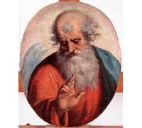 PMEFGJDPE Pinturas Famosas Cuadro Pared Lienzo Pintura Decorativa Rappresentazione del Santo Padre Dipinto di Luca Cambiaso para Decoraciones del Hogar 60x90cm
