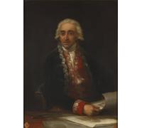 PMEFGJDPE Pinturas Famosas Cuadro Pared Lienzo Pintura Decorativa Ritratto di Juan De Villanueva di Francisco De Goya para Decoraciones del Hogar 60x90cm