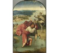 PMEFGJDPE Pinturas Famosas Cuadro Pared Lienzo Pintura Decorativa Tondals Vision Particolare del dettaglio in fiamme di Hieronymus Boske para Decoraciones del Hogar 60x90cm