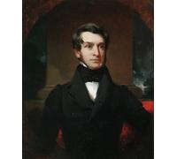 PMEFGJDPE Pinturas Famosas Cuadro Pared Lienzo Pintura Decorativa un gentiluomo della famiglia Wilkesa di Henry Inman para Decoraciones del Hogar 60x90cm