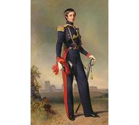 PMEFGJDPE Pinturas Famosas Impresiones de Lienzo Impresion Arte Pared Antoine Marie Philippe Louis D'orleans Duc De Montpensier di Xaver Winterhalter para la Decoración del Hogar de la Oficina 60x90cm