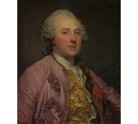 PMEFGJDPE Pinturas Famosas Impresiones de Lienzo Impresion Arte Pared Charles Claude De Flahaut Comte Dangiviller di Jean Baptiste Greuze para la Decoración del Hogar de la Oficina 60x90cm
