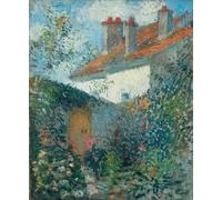 PMEFGJDPE Pinturas Famosas Painting Cuadro Lienzos Fotos Studio A Pontoise di Camille Jacob Pissarro para la Decoración de la Sala de Estar 60x90cm