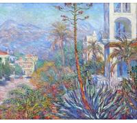 PMEFGJDPE Pinturas Famosas Pared Decoración Arte Lienzo Imagen Ville A Bordighera Di Claude Monet para Decoración de Paredes 60x90cm