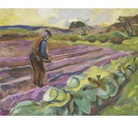 PMEFGJDPE Pinturas Famosas Prints Sobre Lienzo Impresión de Carteles il seminatore di Edvard Munch para la Decoración del Hogar del Dormitorio 60x90cm