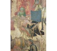 PMEFGJDPE Prints Sobre Lienzo Impresión de Carteles Effetti del Buon Governo in città Particolare dei Tessitori di Ambrogio Lorenzetti para la Decoración del Hogar del Dormitorio 60x90cm