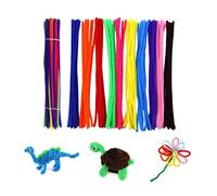 PMELCXD 300PCS Chenilla Tallos Pipe Cleaners Pipe Cleaners, Colores Limpiapipas Manualidades 6 mm * 30 cm para Manualidades y Decorar(300 Piezas - 10 Colores, Mezcla Clásica)
