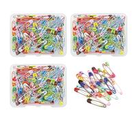 PMELCXD Paquete de 300 Imperdibles Pequeños - Épingles à Nourrice Coloridas y Duraderas, Manualidades, Costura y Más