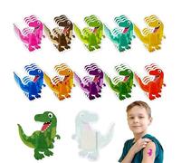 PMELCXD Spray de Pimienta de Alta Potencia - Tiritas Redondas Pequeñas, Tiritas Infantiles y Tiritas Bluey con Diseño de Dinosaurios para Menores - Paquete de 40