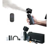PMI SmokeNINJA Pro HAZER Kit Máquina de Humo Portátil con Control Remoto | Máquina portátil para fumar de mano, niebla inofensiva, para eventos al aire libre, fiestas, escenarios, Halloween