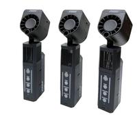 PMI SmokeNINJA PRO TRIDENT KIT Potente sistema 3 en 1 con 1500 W de potencia, no requiere alimentación externa, ideal para fotografía, eventos al aire libre, fiestas, bodas