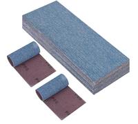 PMIQSA 25 Piezas Tiras lijado Malla 115x230mm Grano 80 Cerámicos Cierre