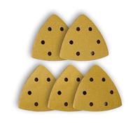 PMIQSA 50 Piezas Triángulo De Lijado Delta 93 x 93 x 93mm 6 Agujeros