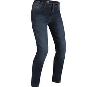 PMJ Caféracer Pantalones vaqueros de las señoras motos, azul, tamaño 28 para Mujer