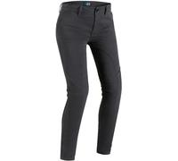 PMJ Santiago Pantalones vaqueros de las señoras motos, gris, Talla 28