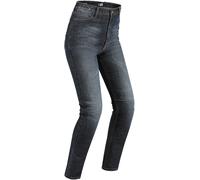 PMJ Sara Ladies Motorcycle Jeans, azul oscuro, Talla 32