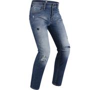 PMJ Street Vaqueros de moto, azul, tamaño 34 para Hombres