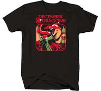 PMNXCVS December & Dragons Shirts for Men(Large)