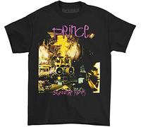 PMNXCVS Deep Heather Amazing Novelty Funny Big American Flag Machine Guns Men's Short Sleeve T-Shirt(Small)