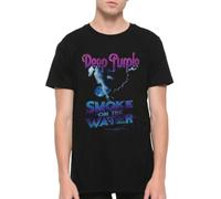 PMNXCVS Deep Purple Smoke On The Water Vintage T-Shirt(XX-Large)