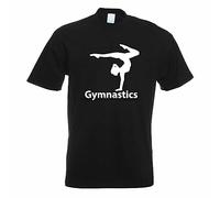 PMNXCVS Gymnastics T-Tshirts Camisetas y Tops Motif Printed FunTshirts Camisetas y Tops Design Print(Small)