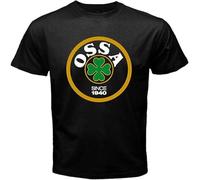 PMNXCVS gyyy OSSA Logo Retro Motorcycle Men's Black T-Tshirts Camisetas y Tops Colour40(X-Large)