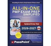 PMP EXAM PREP SIMPLIFIED: All-in-One Study Guide with 12 Full-Length Practice Tests, 1900+ Practice Questions & Detailed Answer Explanations for the PMP Certification Exam