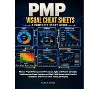 PMP VISUAL CHEAT SHEETS A COMPLETE STUDY GUIDE: Master Project Management Processes, Agile and Hybrid Concepts, Key Formulas, Exam Domains and ... Questions and Proven Test-Taking Strategies