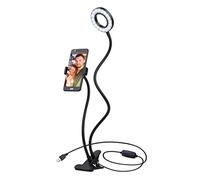 PMRL3 Platinet Ring Light 3 Pulgadas con Clip Flexible para teléfono móvil