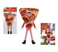 PMS Disfraz de Elfos Behaving Badly Elf Doll Dress Up Outfit Christmas Novelty Accessory Pizza Costume