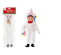 PMS Disfraz de muñeco de elfos que se comportan mal, disfraz de unicornio para Navidad