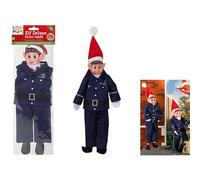 PMS Elfos Behaving Badly Elf Doll Dress Up Outfit Christmas Novelty Accessory Police Costume