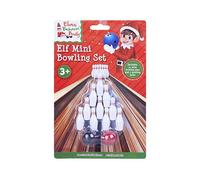 PMS Elfos se portan Mal en el Juego de Bolos Mini - Edad 3+ - Rellenos de Almacenamiento