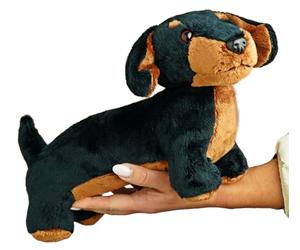 PMS - Peluche de Perro (30 cm, Salchicha de Salchicha, Color Aleatorio enviado)