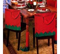 PMS Set De 4 Sombrero De Elfo Sombrero De Navidad Y Cubiertas De Pata De Tabla - Partido De Navidad - Elves Behaving Mal