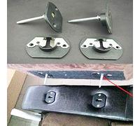 Pmsanzay Conector universal para sofá seccional, para sofá, sofá, seccional, conector de unión de un solo pin para reclinar/sofá, muebles, suites, paquete de 2