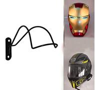 Pmsanzay Diseño profesional - Soporte de pared para casco para motocicleta, hockey, equitación, béisbol, bat, Iron Man, cascos Scout Trooper Fire/casco (casco no incluido).