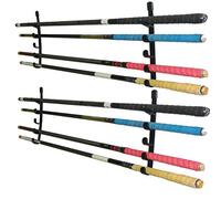 Pmsanzay Estante de almacenamiento de pared para caña de pescar, soporte para caña de pescar para garaje, cabina y sótano, resistente, capacidad para hasta 10 cañas de pescar