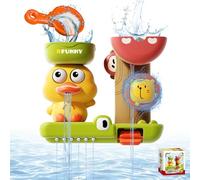 Pmueuff Juguetes Bañera Bebe, Juguetes de baño para niños de 1, 2, 3, 4 años, Juguete Baño Bebe, Juguete de baño para bebés Que rocían Agua