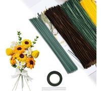 Pmueuff Limpiapipas Manualidades, 400 Piezas Girasol Limpia Pipas para Manualidades Limpiapipas Colores Limpia Pipa Pipe Cleaner para Proyectos de Arte, Decoración, Creaciones DIY