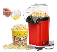 Pmueuff Máquina de Palomitas de Aire Caliente, Palomitero Electrico con Vaso Medidor Sin Aceite, Un Toque, Palomitas en 3 MIN Maquina Palomita Portátil para Cine en Casa, Noches de Película, Fiestas