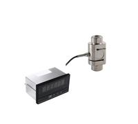 PMZZHUPVR Celda de Carga Indicador de celda de Carga Prueba Fuerza de compresión Peso Salida de presión 0-5V 0-10V 4-20mA Fuente de alimentación 100-240V/AC(0-10000KG Indicator)