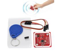 PN532 NFC NXP RFID Módulo V3 Kit, PN532 NFC NXP Módulo, Lector de Comunicación de Campo Cercano I2C SPI HSU, con Lector, Chip y Tarjeta, Compatible con Arduino y Teléfono Android
