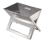 PNAJFUEL Parrilla de Carbón para Fiestasdeñas Parrilla de Barbacoa en Forma de X, Práctica para Plegar Parrilla de Barbacoa Estufa de Barbacoa