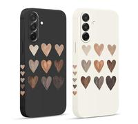 Pnakqil 2 Piezas Funda para Samsung Galaxy A26 5G 6,64", Lindo Estética Amar Amor Dibujos Diseño Case TPU Fundas Ultrafina Proteger Caso con Cámara Suave Carcasa Silicona Protección Cover