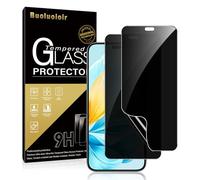 Pnakqil 2 Stück Sichtschutz Schutzfolie für Honor 200 Lite,Privacy Schutzfolie Anti-Spy TPU Folie Displayschutzfolie für Honor 200 Lite 6,7" Blasenfrei,Fingerabdruck-ID Unterstützen